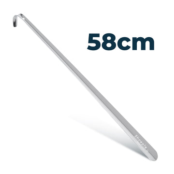 Shoeple Schoenlepel - 58cm Lang - RVS Duurzaam en extra sterk - Zilver