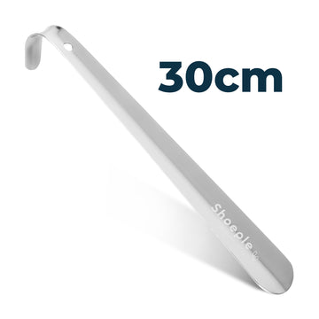 Shoeple Schoenlepel - 30cm Lang - RVS Duurzaam en extra sterk - Zilver