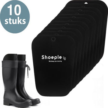 Shoeple Laarzenspanners (10 Stuks) - Laarzenhouder Paardrijlaarzen Dameslaars - 35 x 28 cm - Zwart