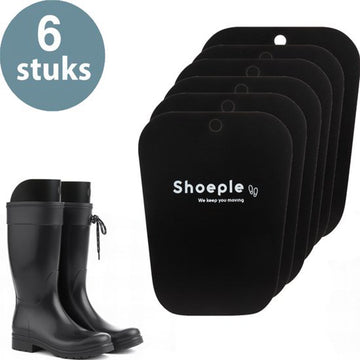 Shoeple Laarzenspanners (6 Stuks) - Laarzenhouder Paardrijlaarzen Dameslaars - 35 x 28 cm - Zwart