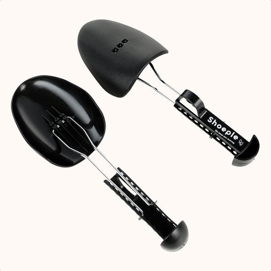 Shoeple Schoenspanner (10 stuks) Maat 38 t/m 45 - Schoenoprekker - Schoenvormer - Anti kreuk Sneaker - Zwart