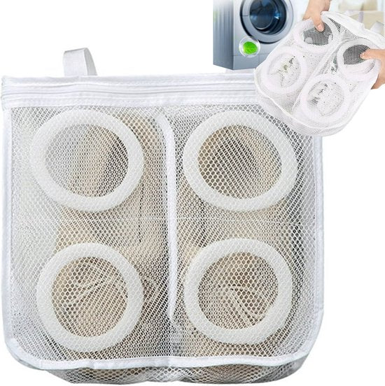 Shoeple Waszak - Wasnet Voor Schoenen - Waszak Voor Schoenen - Schoenen Waszak - 27 x 23 Cm - Delicaat Wasgoed - Schoen Wassen - Schoenenwaszak