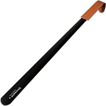 Shoeple Schoenlepel - 58cm Lang - RVS Duurzaam en extra sterk - Zwart