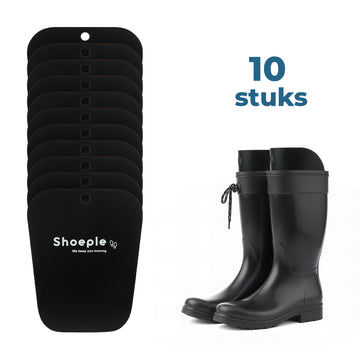 Shoeple Laarzenspanners (10 Stuks) - Laarzenhouder Paardrijlaarzen Dameslaars - 35 x 28 cm - Zwart