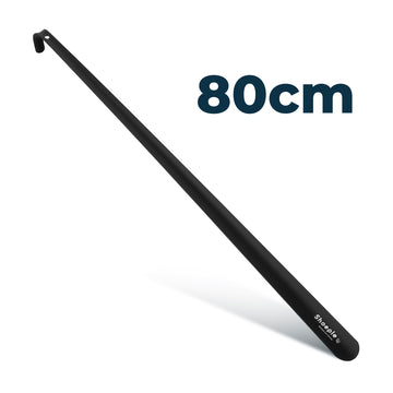 Shoeple Schoenlepel - 80cm Lang - RVS Duurzaam en extra sterk - Zwart