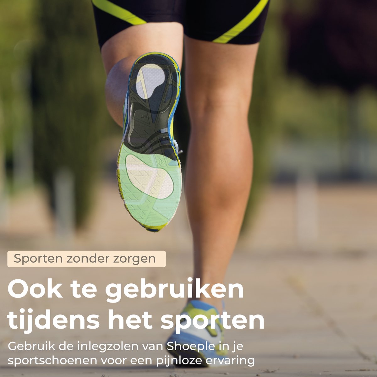 Shoeple Hielspoor Zooltjes - Premium Inlegzolen - Steunzolen Fasciitis Plantaris - Maat 42-44