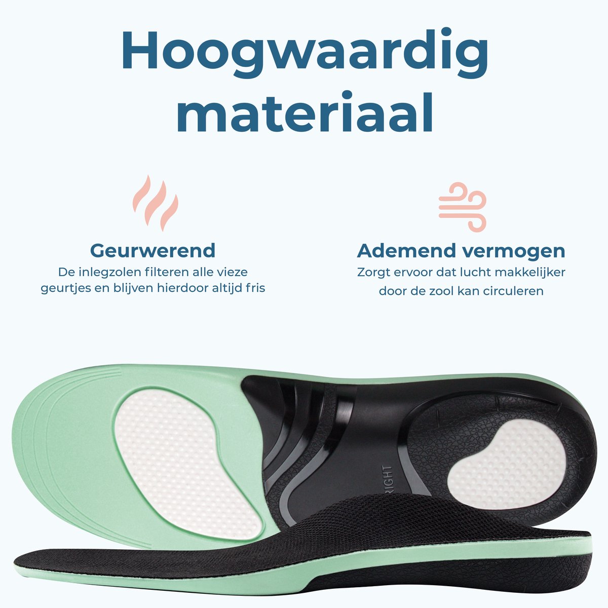Shoeple Hielspoor Zooltjes - Premium Inlegzolen - Steunzolen Fasciitis Plantaris - Maat 42-44