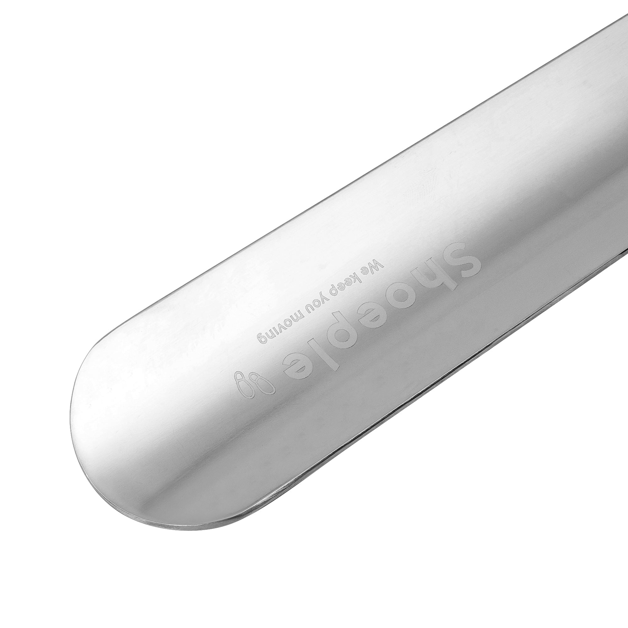 Shoeple Schoenlepel - 80cm Lang - RVS Duurzaam en extra sterk - Zilver