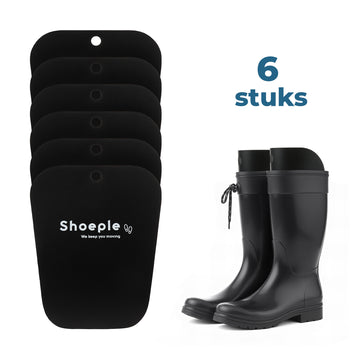 Shoeple Laarzenspanners (6 Stuks) - Laarzenhouder Paardrijlaarzen Dameslaars - 35 x 28 cm - Zwart