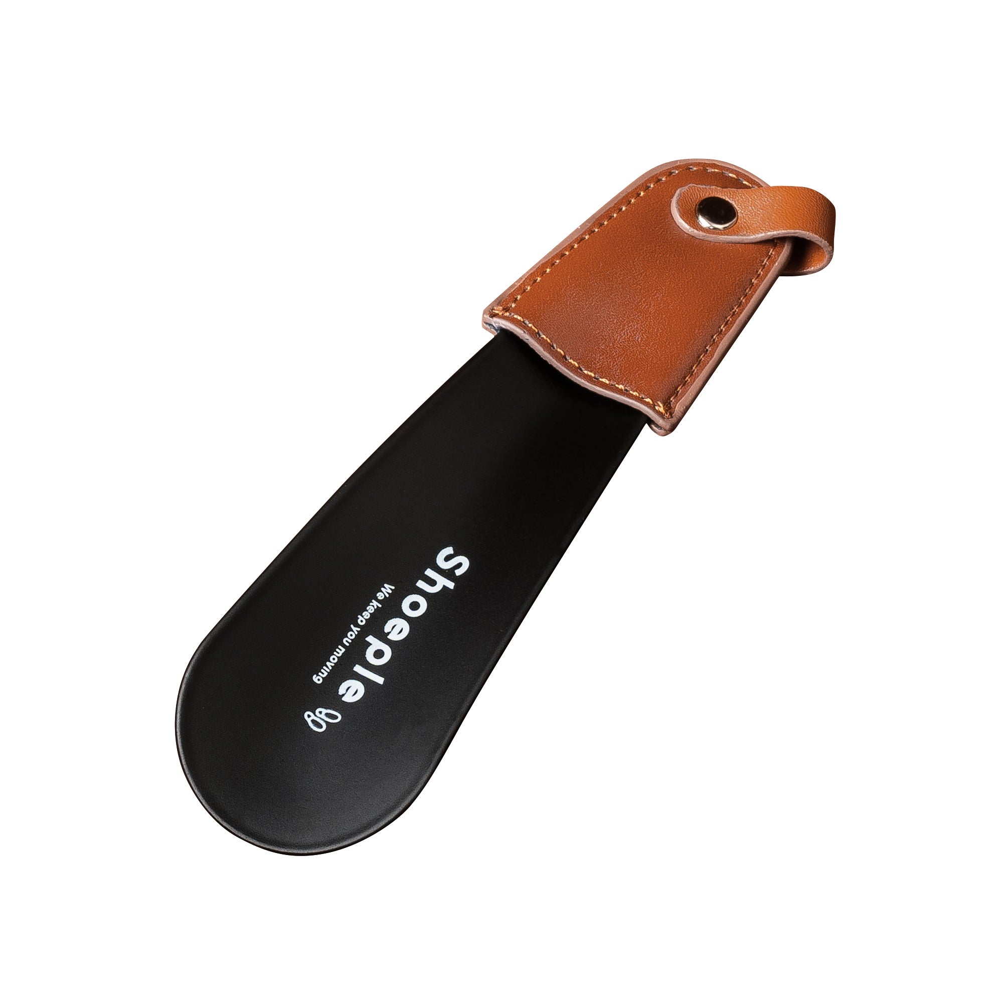 Shoeple Schoenlepel - 80cm Lang - RVS Duurzaam en extra sterk - Zwart