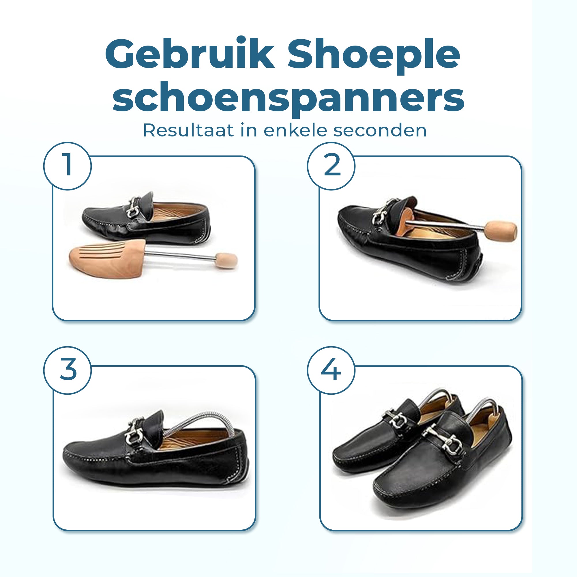 Shoeple Houten Schoenspanner – Duurzaam hout – Voor heren- en damesschoenen