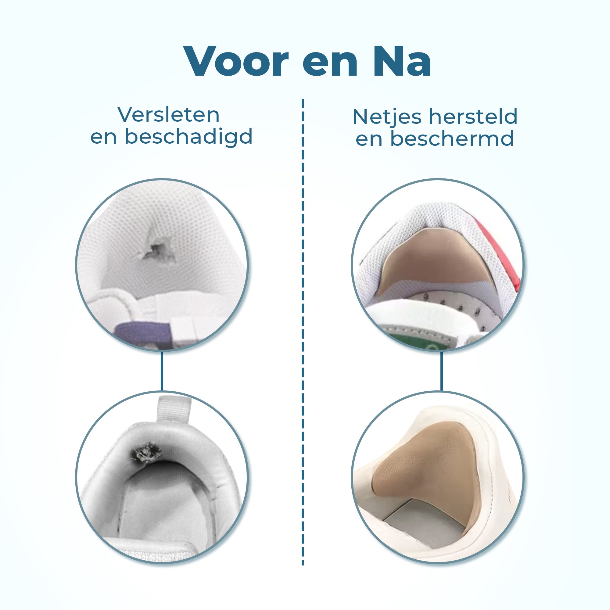 Shoeple Hak Reparatie Schoen (4 stuks) - Hielzooltjes - Inlegzool - Hakbeschermers - Geel