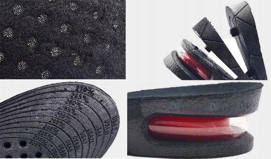 Shoeple Hakverhoger - Verhogende inlegzolen - Heellift - Hielverhoger - Hakverhoging - Langer worden - Unisex (35-42 EU)