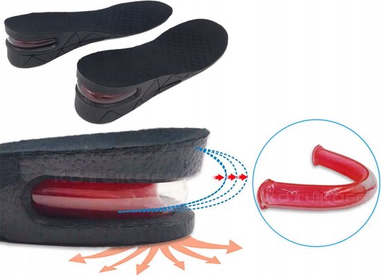 Shoeple Hakverhoger - Verhogende inlegzolen - Heellift - Hielverhoger - Hakverhoging - Langer worden - Unisex (35-42 EU)