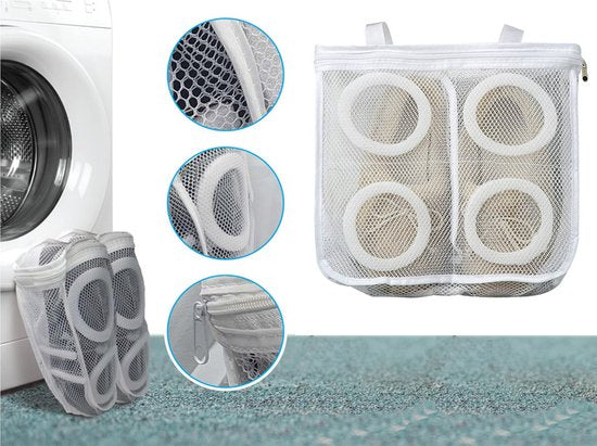 Shoeple Waszak - Wasnet Voor Schoenen - Waszak Voor Schoenen - Schoenen Waszak - 27 x 23 Cm - Delicaat Wasgoed - Schoen Wassen - Schoenenwaszak