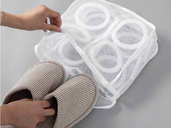 Shoeple Waszak - Wasnet Voor Schoenen - Waszak Voor Schoenen - Schoenen Waszak - 27 x 23 Cm - Delicaat Wasgoed - Schoen Wassen - Schoenenwaszak