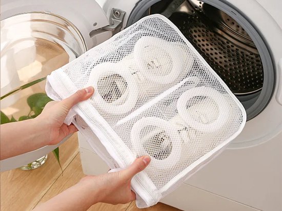Shoeple Waszak - Wasnet Voor Schoenen - Waszak Voor Schoenen - Schoenen Waszak - 27 x 23 Cm - Delicaat Wasgoed - Schoen Wassen - Schoenenwaszak