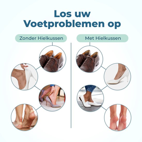 Shoeple Heelpad Comfortmax (6 stuks) - Hielkussentjes voor Schoenen - Schoenverkleiner - Antislip Hielzool - Hielbeschermer - Bruin