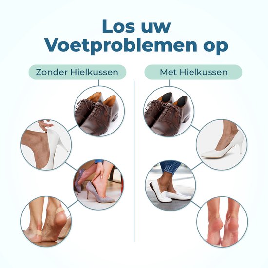 Shoeple Heelpad Comfortmax (6 stuks) - Hielkussentjes voor Schoenen - Schoenverkleiner - Antislip Hielzool - Hielbeschermer - Zwart