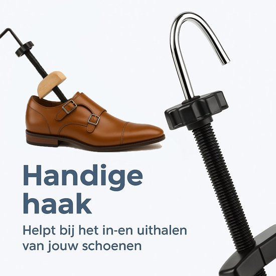 Shoeple Schoenspanner (2 stuks) Hout - Maat 35 t/m 40 - Verstelbare Schoenoprekker - Schoenvormer