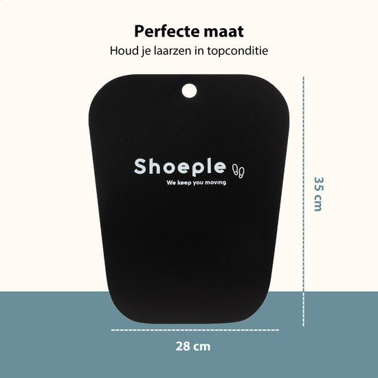 Shoeple Laarzenspanners (6 Stuks) - Laarzenhouder Paardrijlaarzen Dameslaars - 35 x 28 cm - Zwart