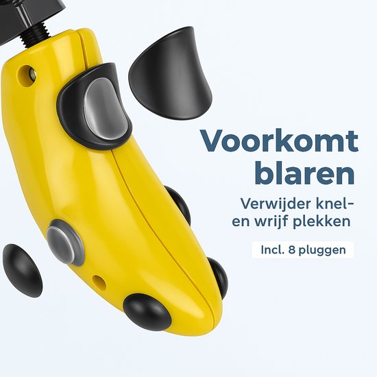 Shoeple Schoenspanner (2 stuks) - Maat 40 t/m 47 - Verstelbare Schoenoprekker - Schoenvormer