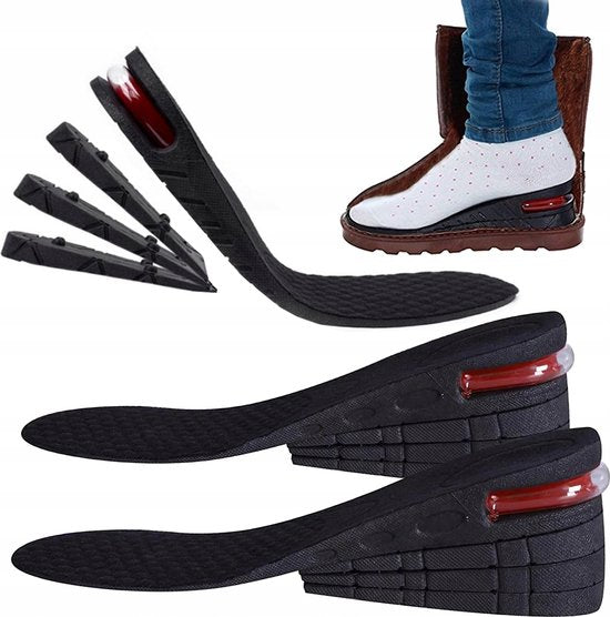Shoeple Hakverhoger - Verhogende inlegzolen - Heellift - Hielverhoger - Hakverhoging - Langer worden - Unisex (35-42 EU)
