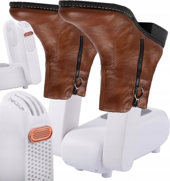 Shoeple Schoenendroger - Schoenverfrisser - Geurvreter - Frisse schoenen - Antibacterieel - UV straling - Schoenverwarmer - Schoendroger - Inklapbaar -Wit