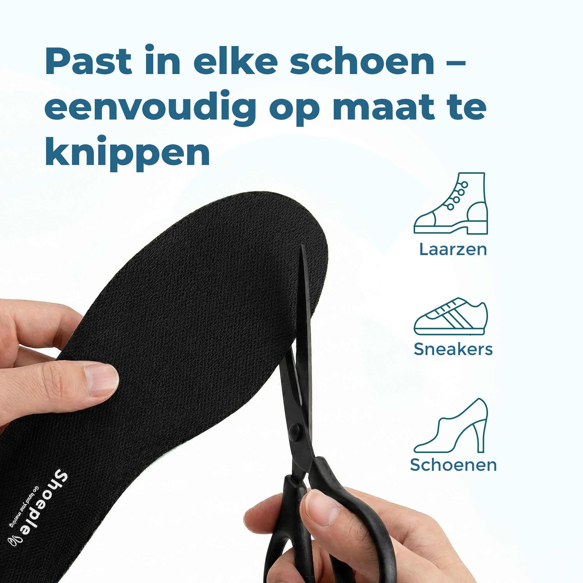 Shoeple Hielspoor Zooltjes - Premium Inlegzolen - Steunzolen Fasciitis Plantaris