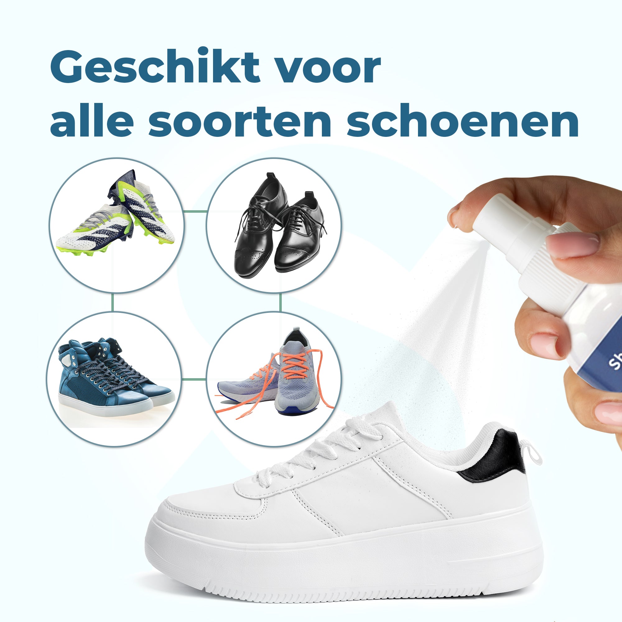 Shoeple Schoenendeo Spray – Frisse Geur & Anti-Bacterieel – 100ml