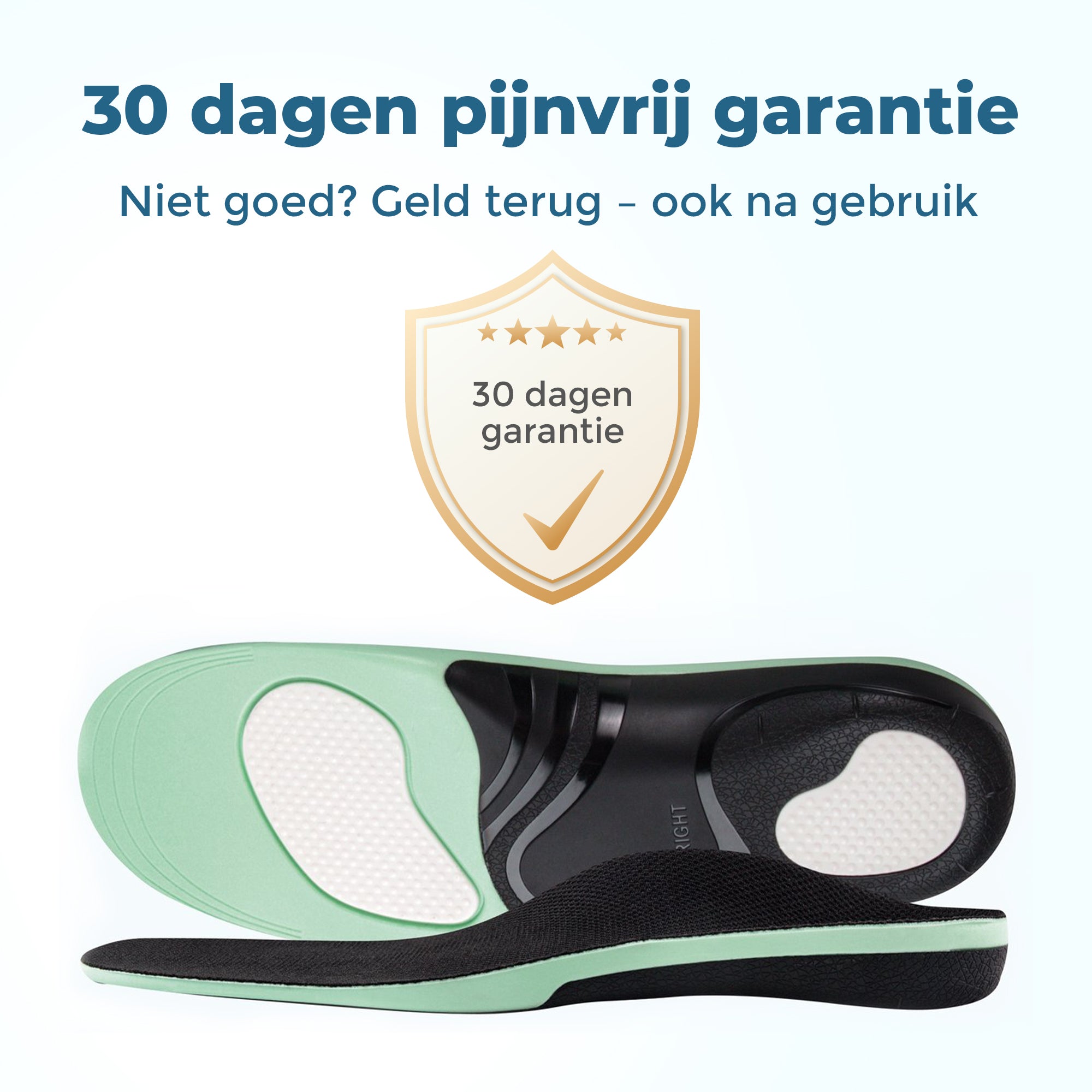 Shoeple Hielspoor Zooltjes - Premium Inlegzolen - Steunzolen Fasciitis Plantaris